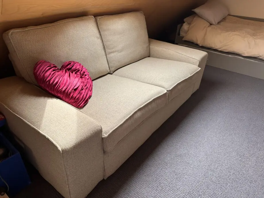 KIVIK 2-seat sofa, Tresund light beige IKEA HARDLY USED