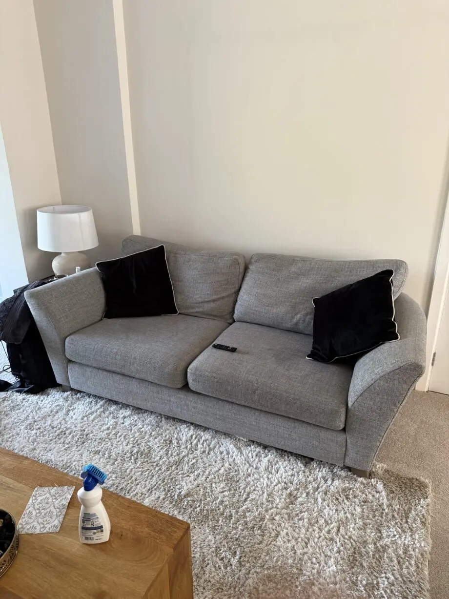 DFS lorella sofas, with cleaning kit