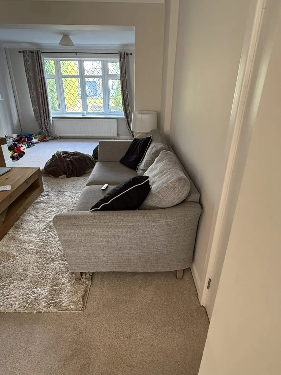 DFS lorella sofas, with cleaning kit