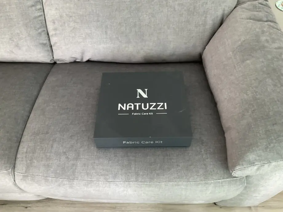 Natuzzi Estremo 3 Seater Sofa with Electric Chaise & One Recliner - Grey Afrodite