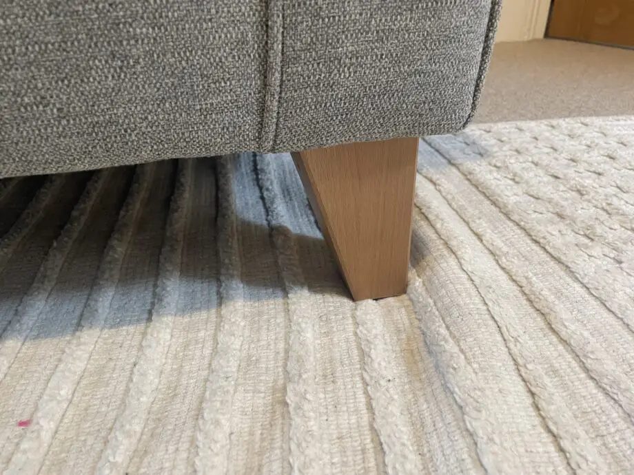 Grey John Lewis love seat