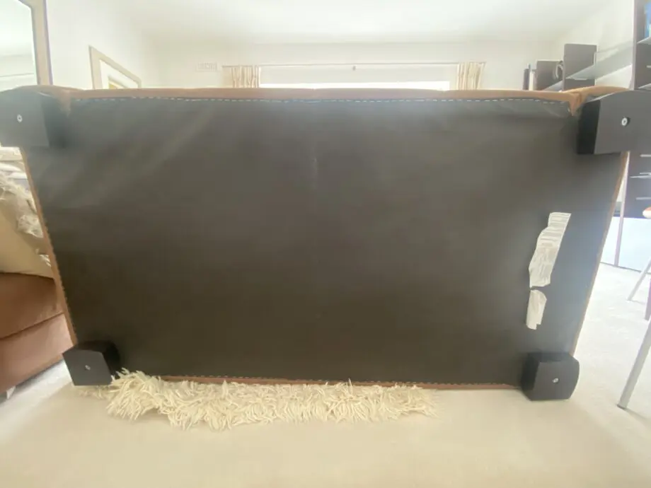 Natuzzi suede 2 seater sofa