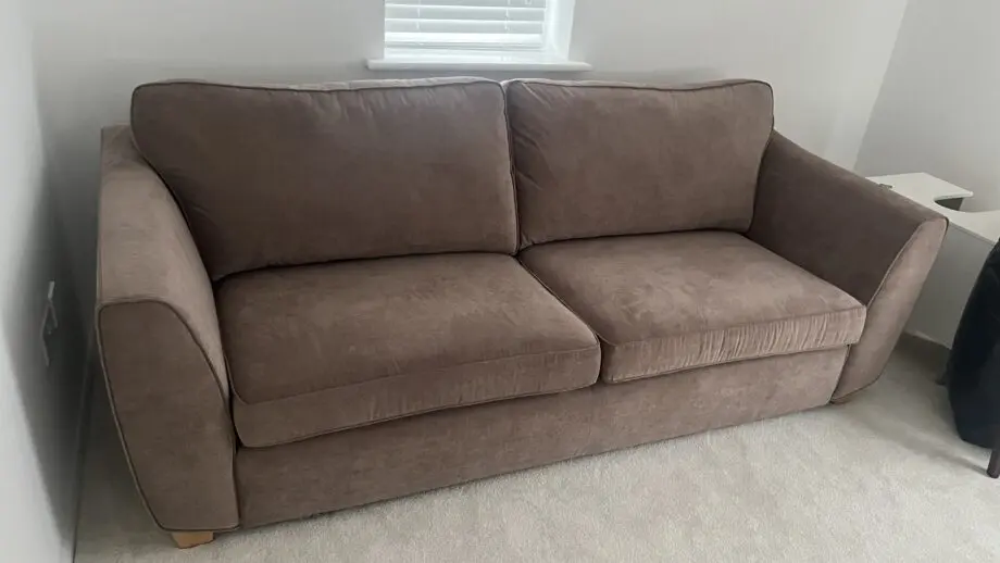 Dfs orlby mocha brown sofa