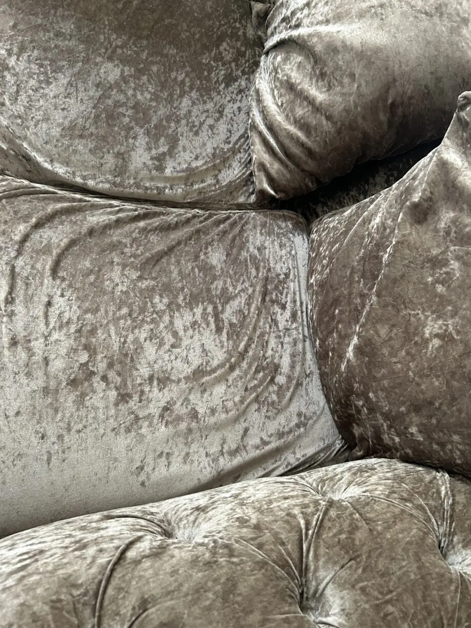 Brown Velvet Sofa