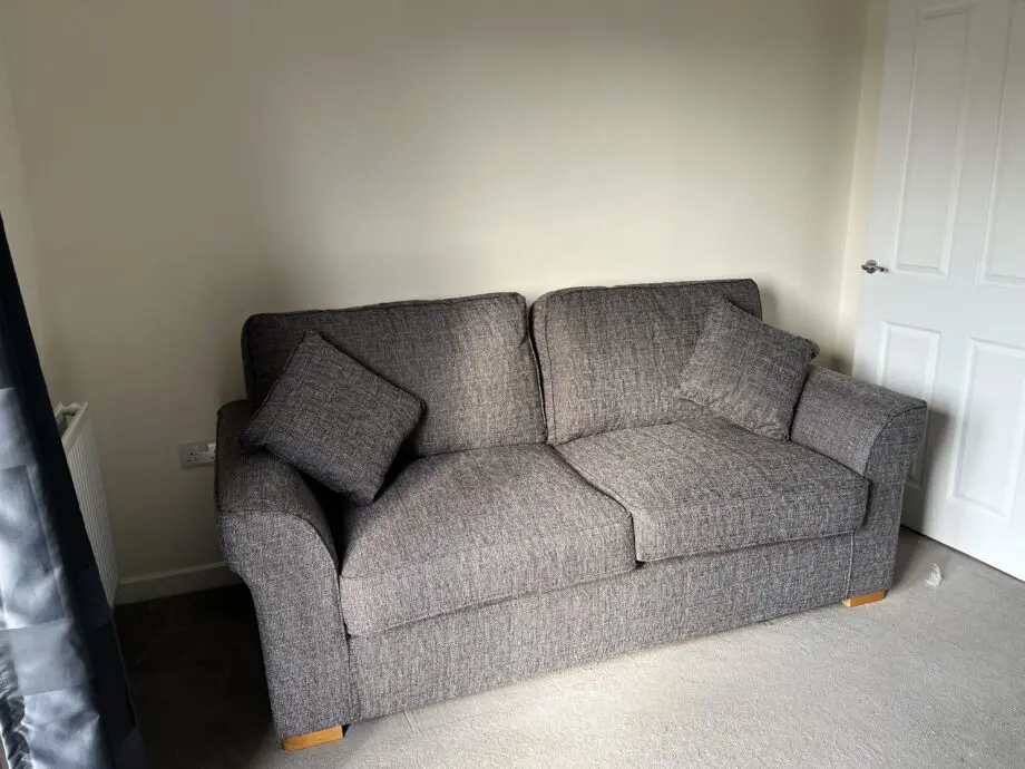 Grey 3 seater sofa