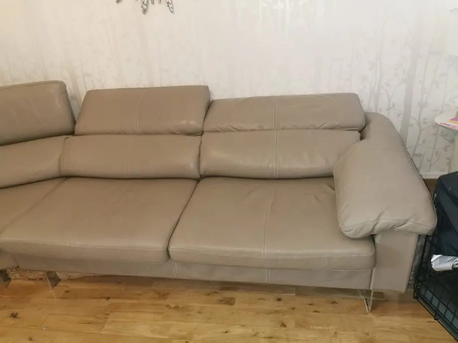 John Lewis Baccara 5seat aectional with footstool/chaise end