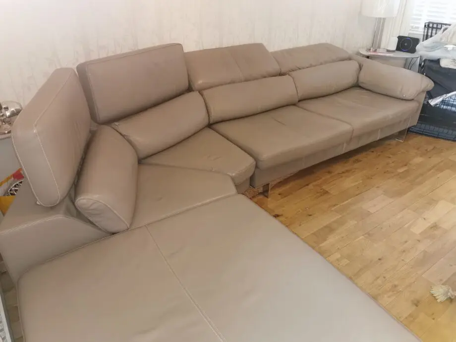 John Lewis Baccara 5seat aectional with footstool/chaise end