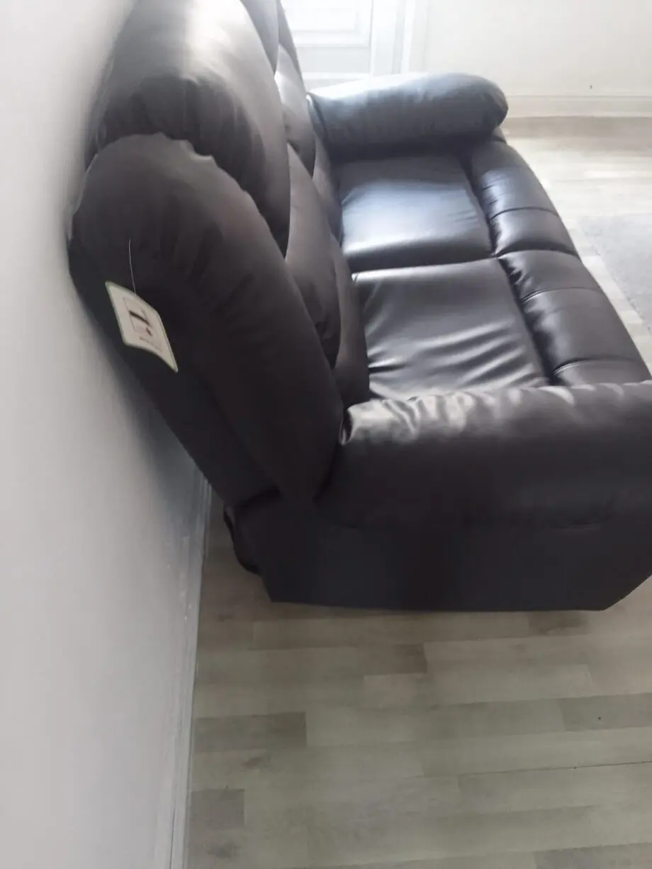 2 seat recliner black