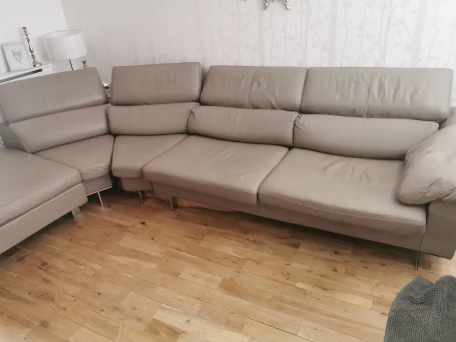 John Lewis Baccara 5seat aectional with footstool/chaise end