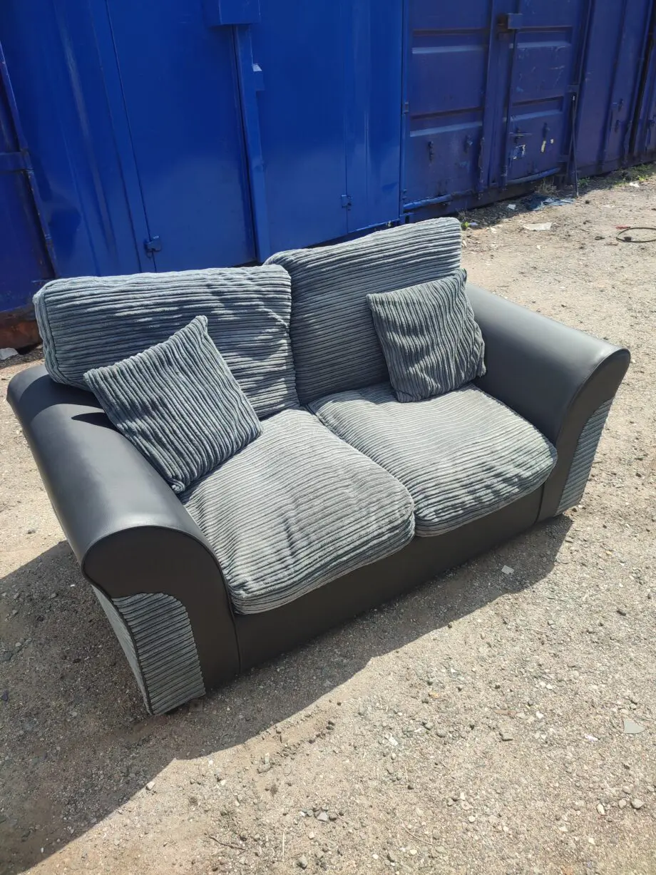 DFS grey 2 seater