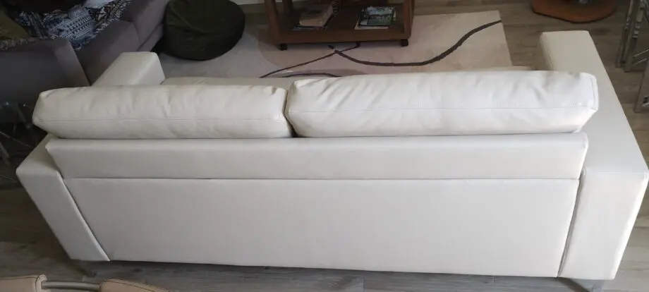 Neutral/Oatmeal 3 Seater Modern Sofa