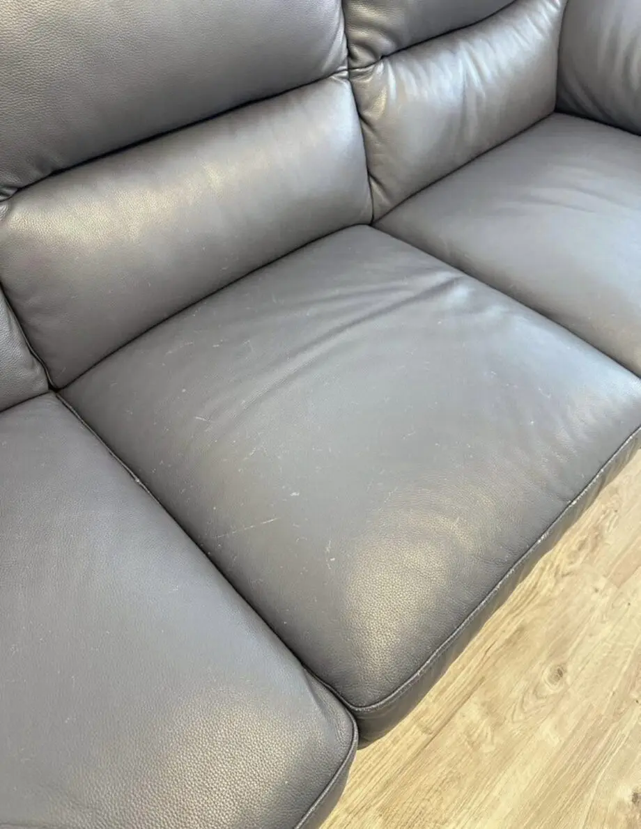 FAB leather 3 seater soda