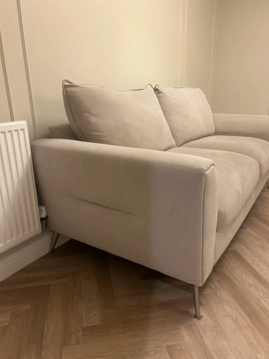 Furniture Village Gabriella 3 Seater Sofa Cosmo Linen