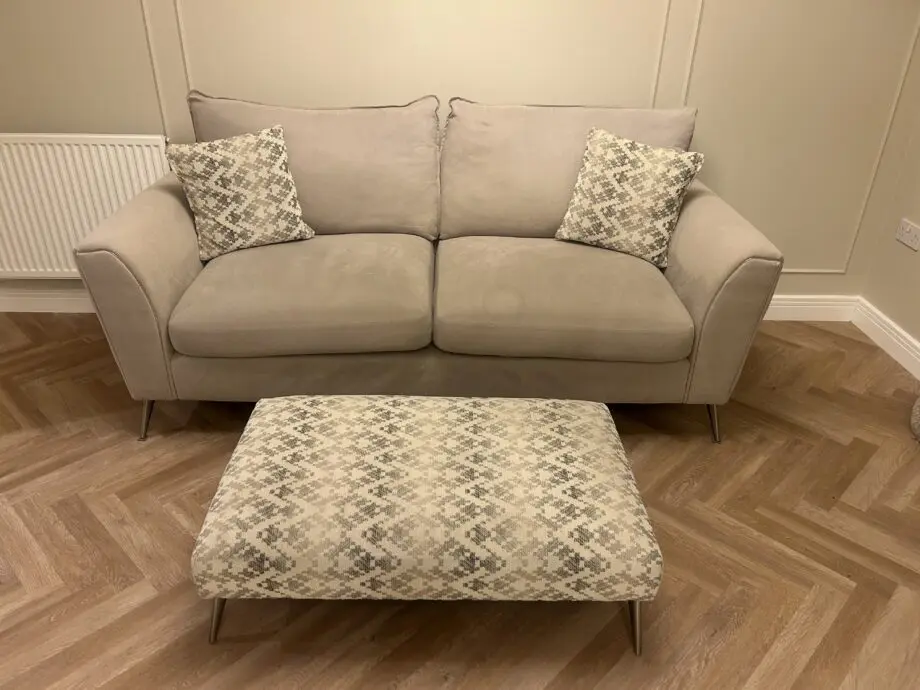 Furniture Village Gabriella 3 Seater Sofa Cosmo Linen