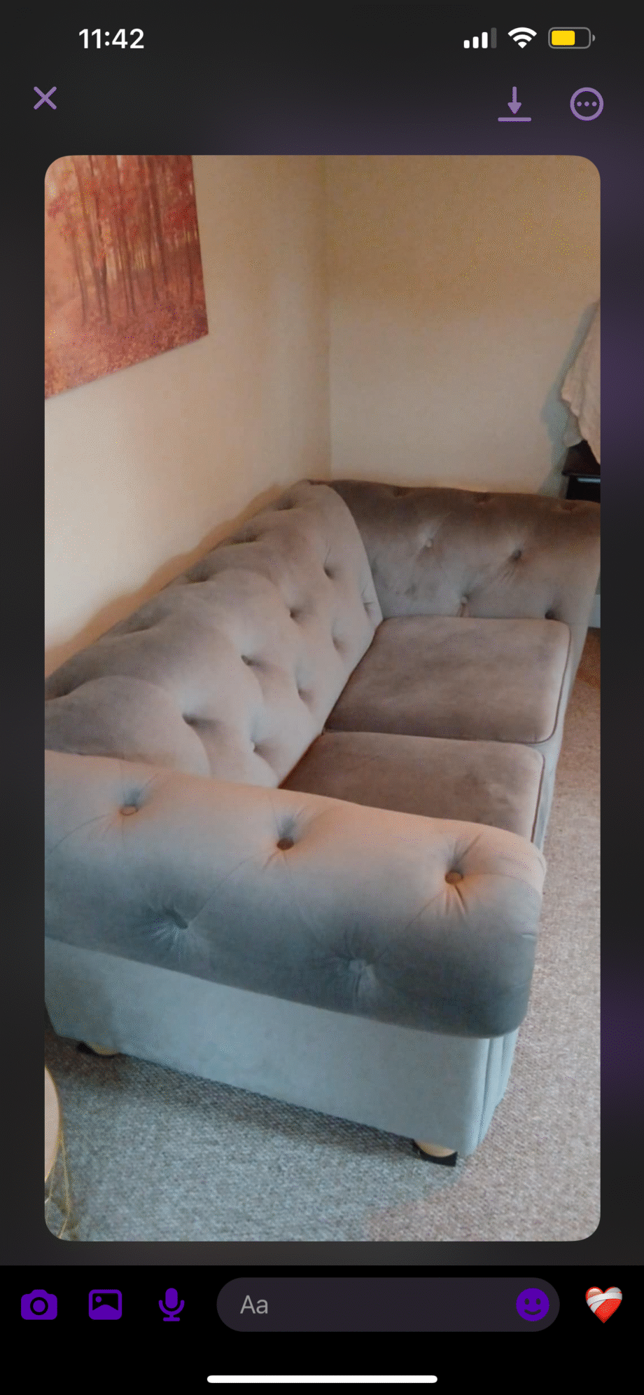 Brand new sofa bed