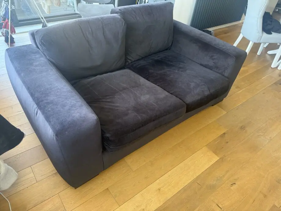 Next - black 2 seater sofa bed