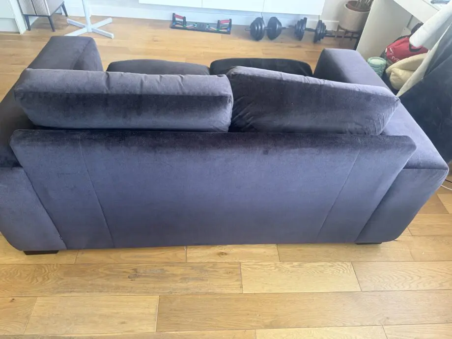 Next - black 2 seater sofa bed