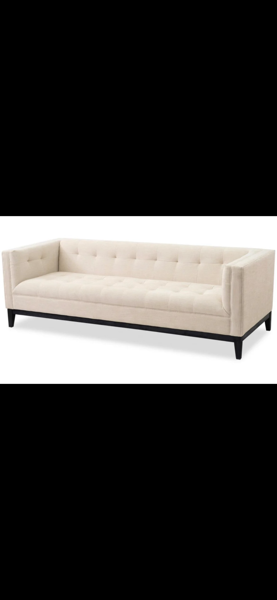 Liang & Eimil 3 seater sofa, beige