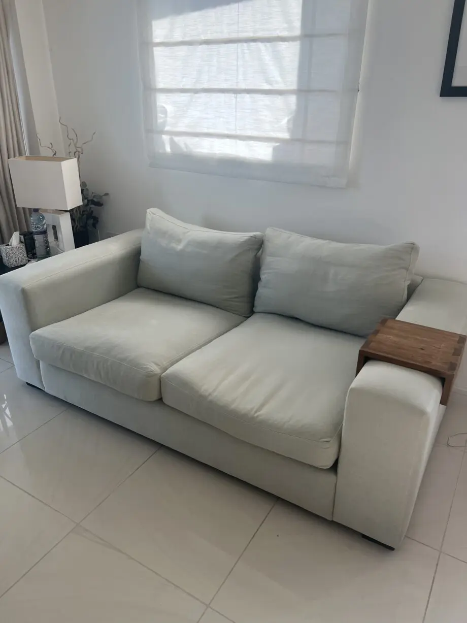 RAFT Manhattan 3 Seater Sofa in Light Sage Green