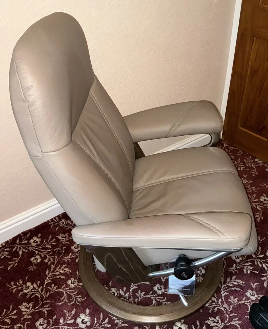 Stressless Recliner and Stool