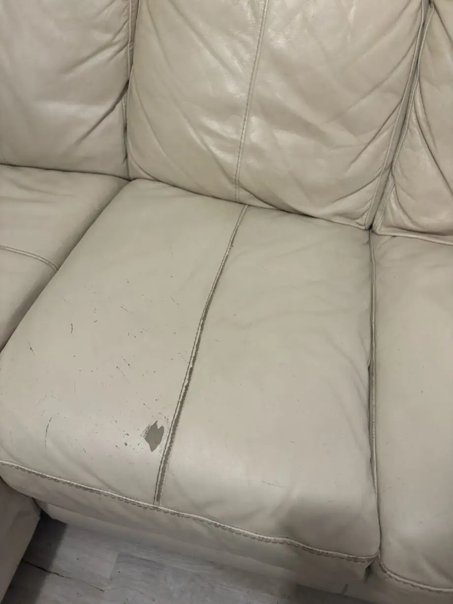 DFS Cream corner sofa