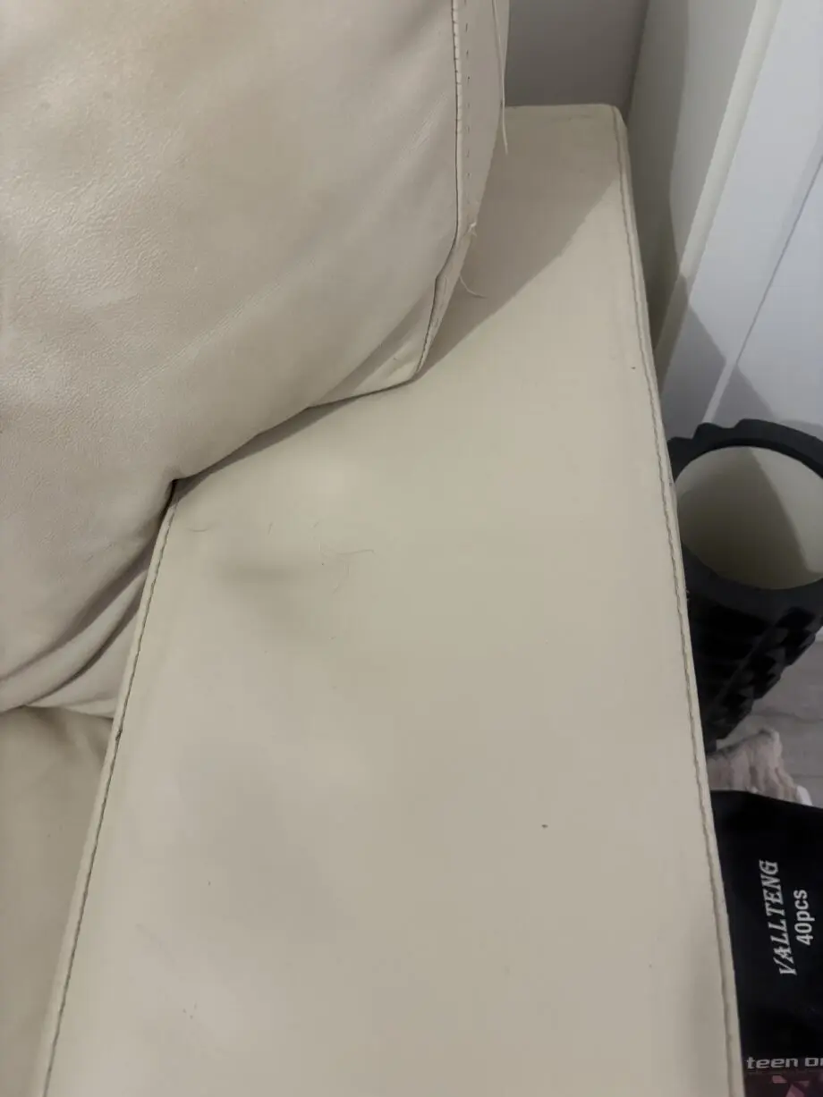 DFS Cream corner sofa
