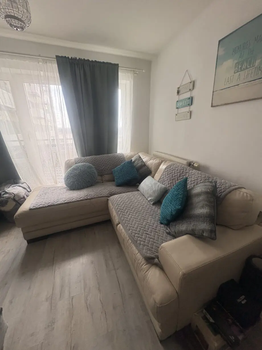 DFS Cream corner sofa