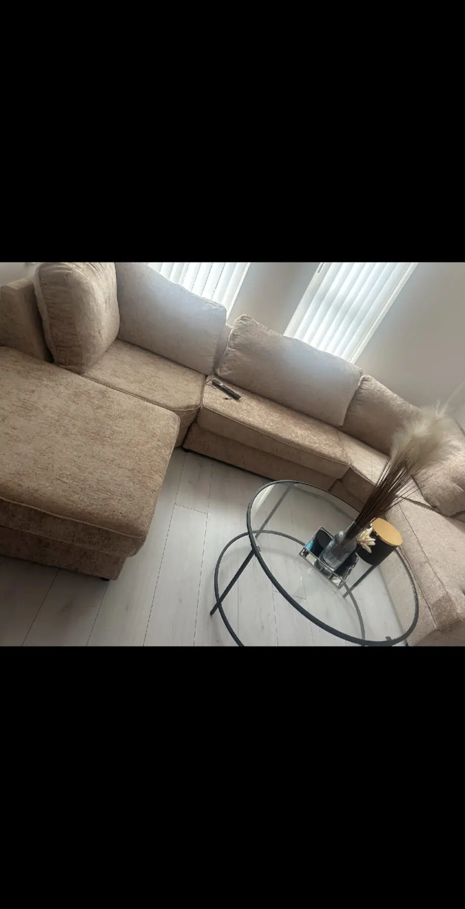 brand new u shaped sofa