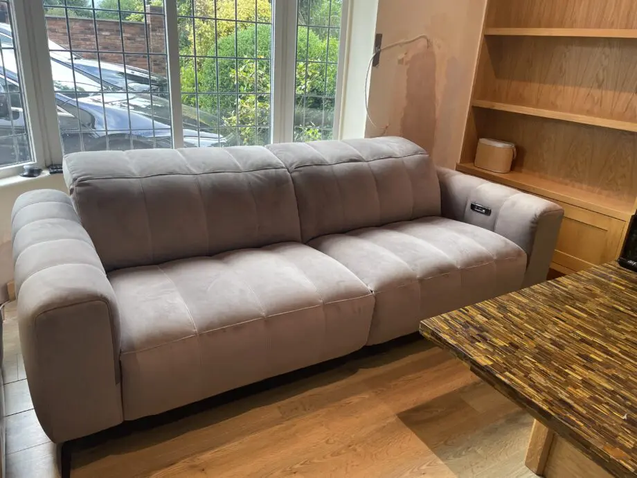 3 seater electronic reclining Natuzzi portento