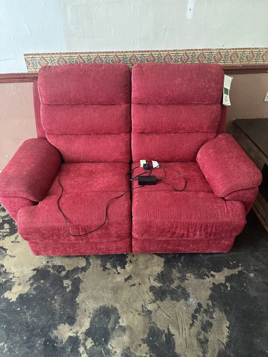 Powered recliner 2 seater sofa