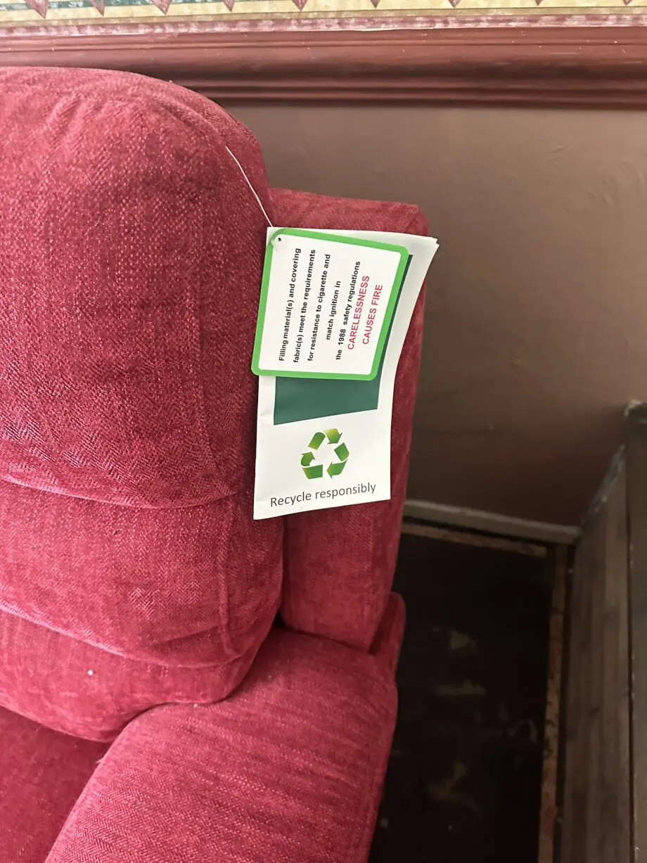 Powered recliner 2 seater sofa