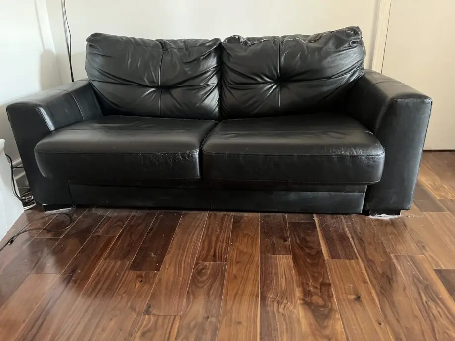 Not a corner sofa