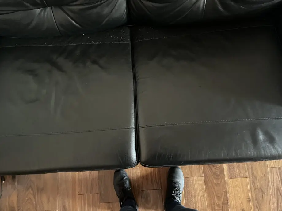 Not a corner sofa