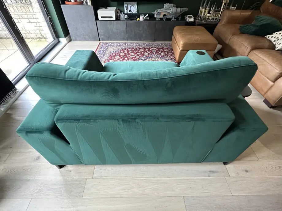 DFS plush armchair