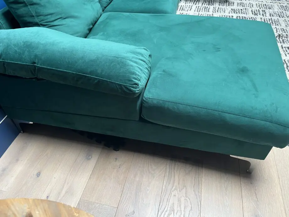 Green 4 piece sofa
