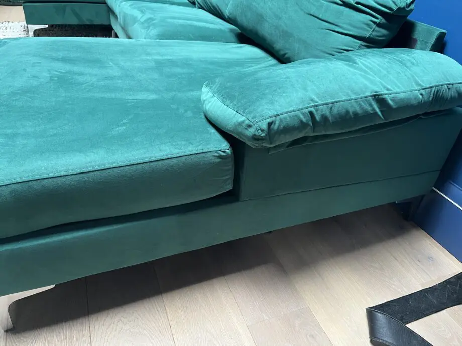 Green 4 piece sofa