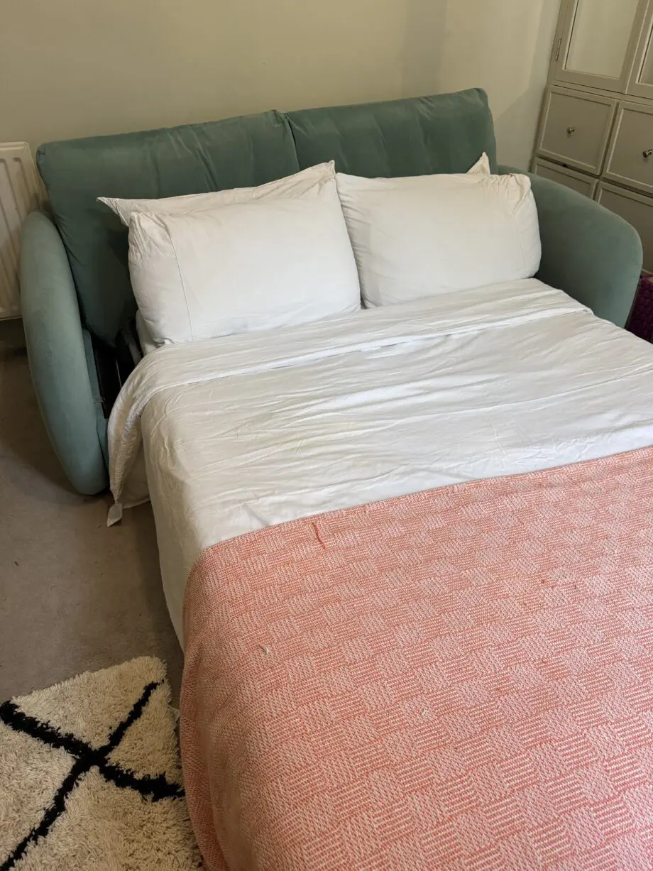 Snug Cloud Sundae 3 Seater Sofa Bed - Warm Teal