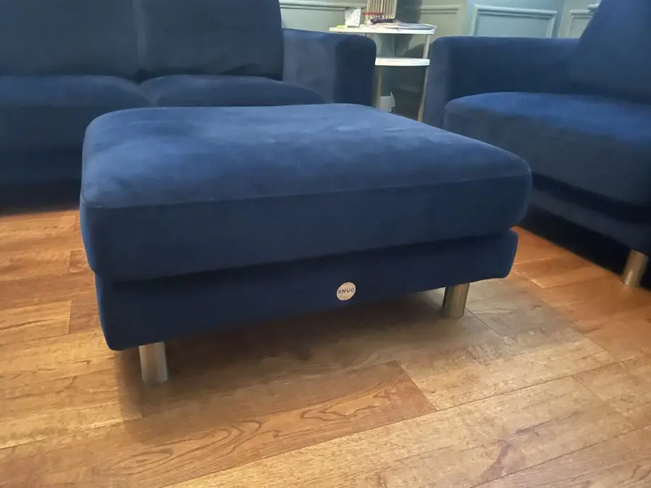 Snug Navy Blue 3 Piece Sofa Set