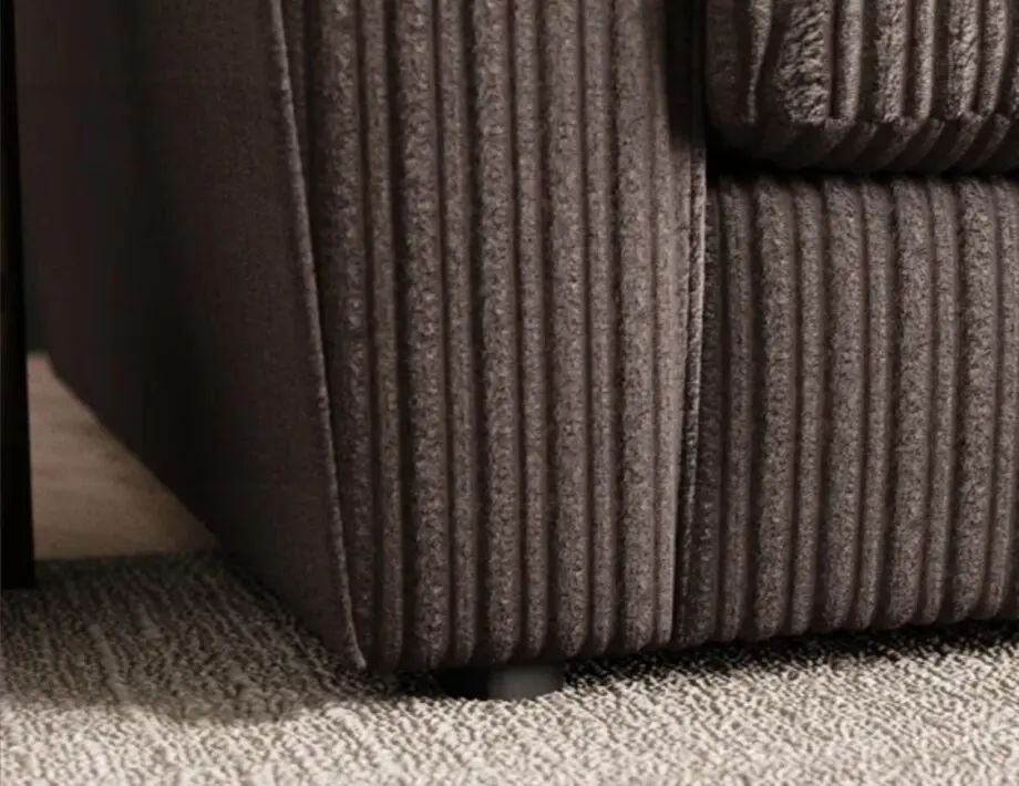 Dunelm chocolate brown sofa