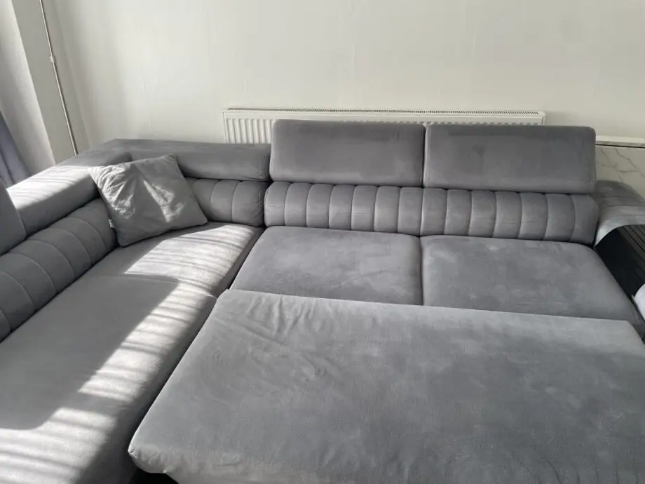 Grey Corner Sofa Bed With Storage