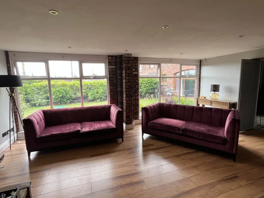 The Sofa & Chair Company 2 x 2.5 person sofas
