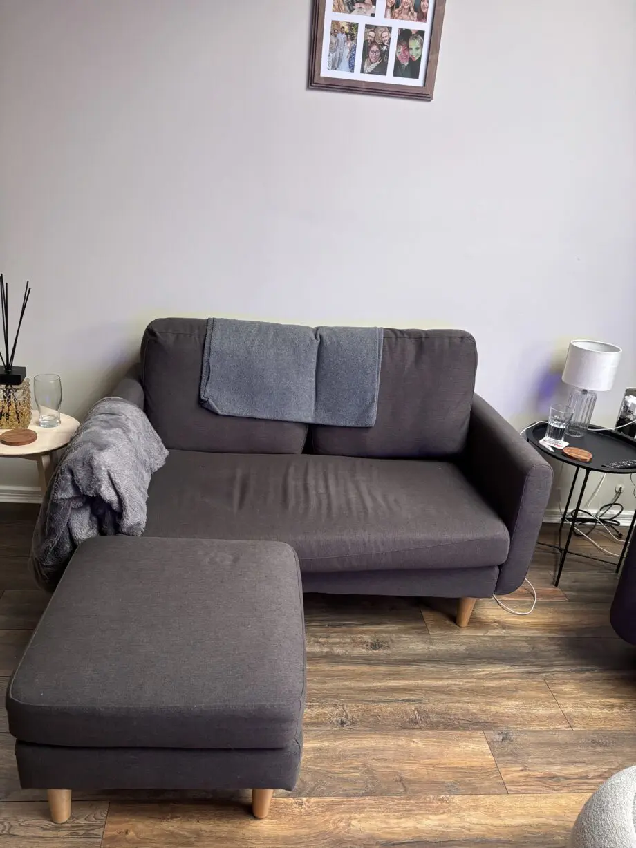 Habitat two seater sofa and chair set (around 18 months old)