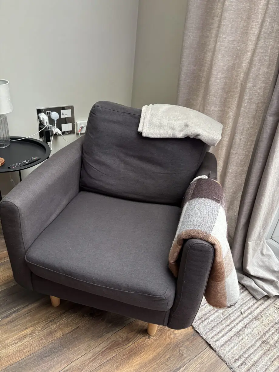 Habitat two seater sofa and chair set (around 18 months old)