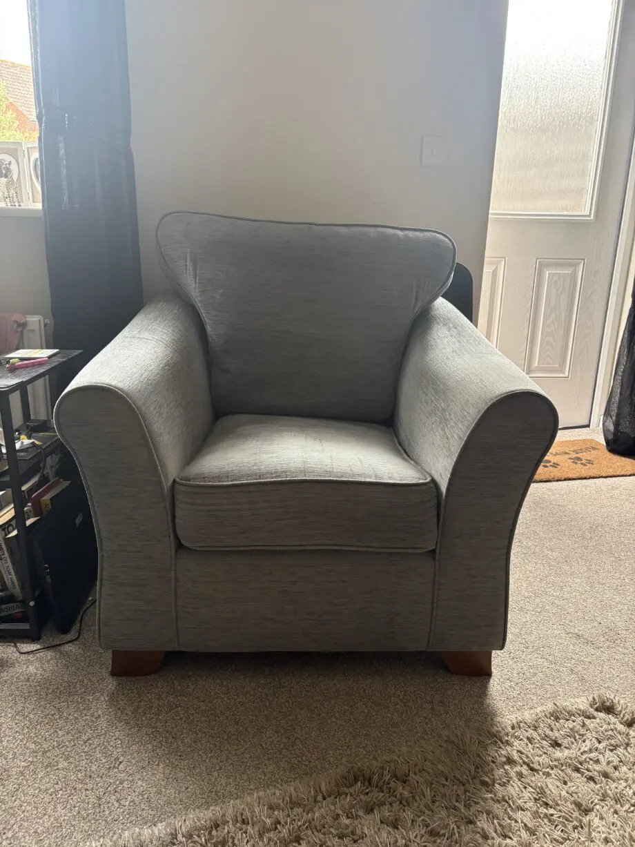 M&S sofa and chair
