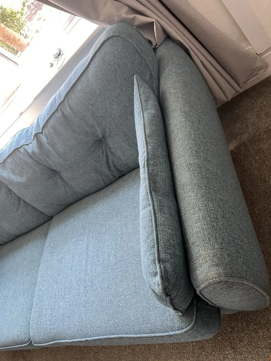 DFS, Teal, “Zinc” sofa, 4 seater