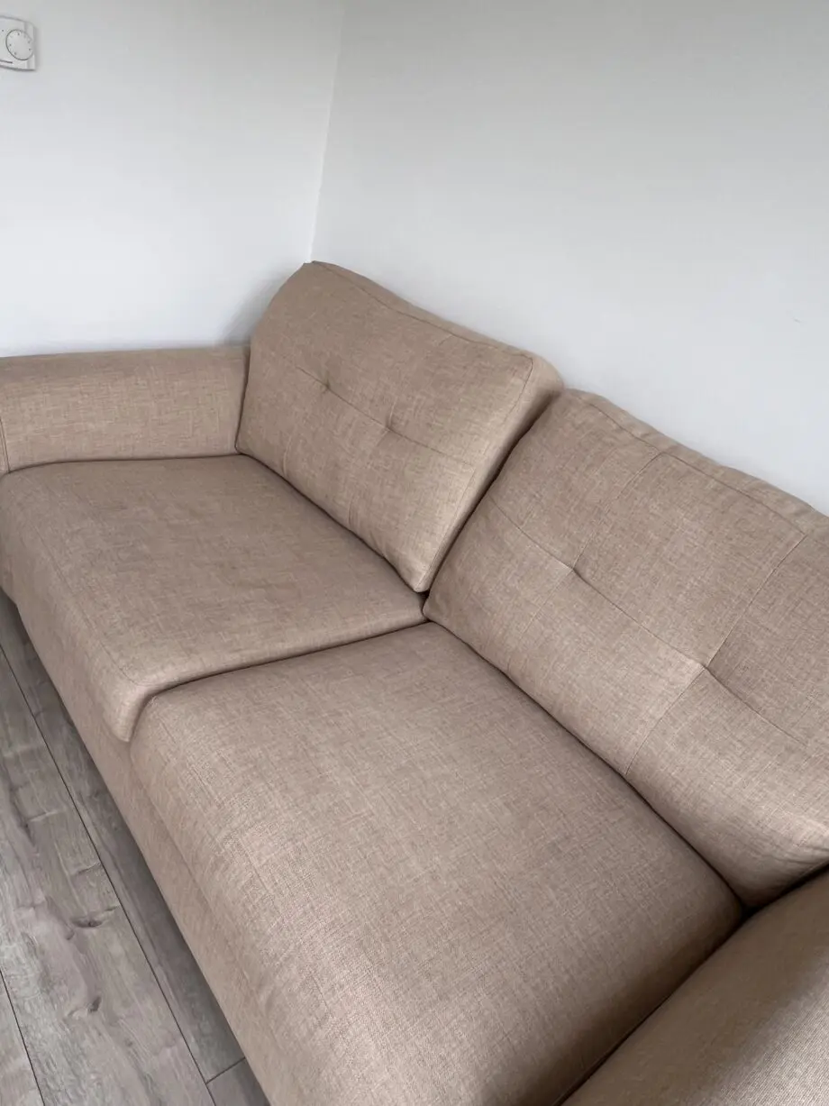 DFS Two seater sofa + 4 IKEA cushion covers