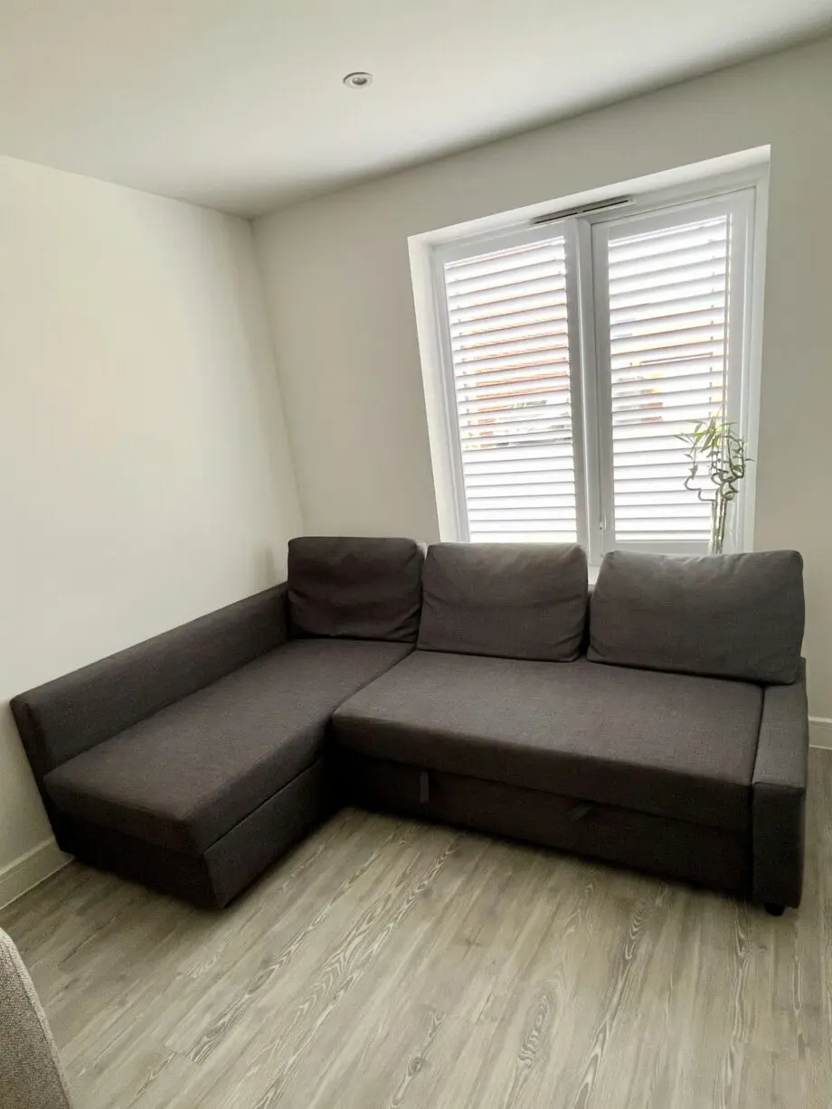 Ikea Grey Corner Sofa Bed (FRIHETEN)