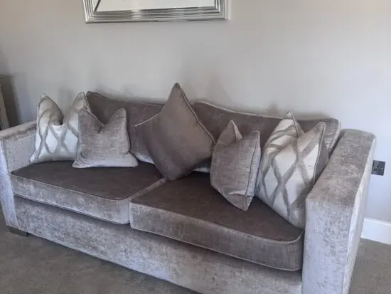 Tides Grey Sofa 3 Seater Immaculate Condition