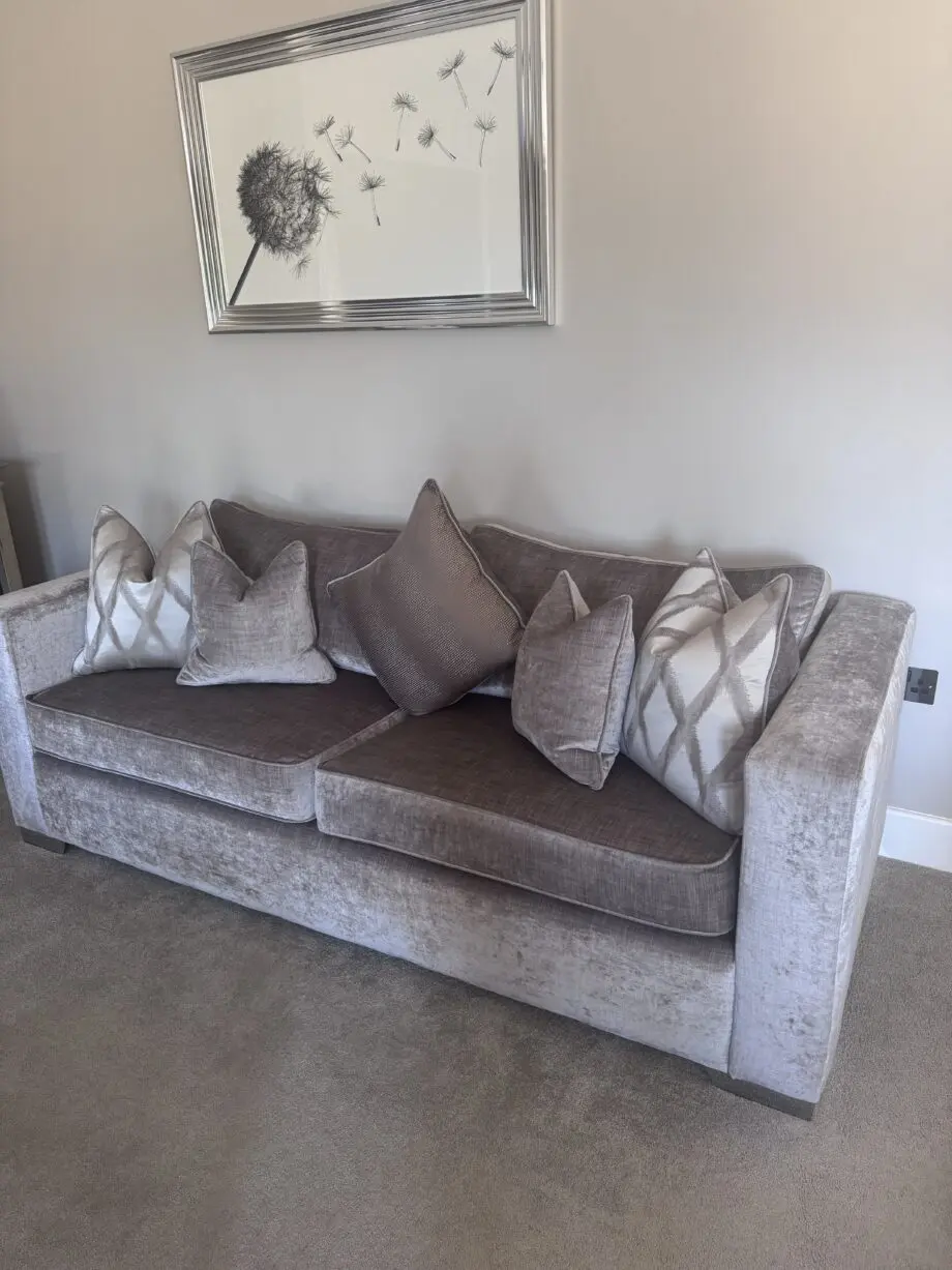 Tides Grey Sofa 3 Seater Immaculate Condition