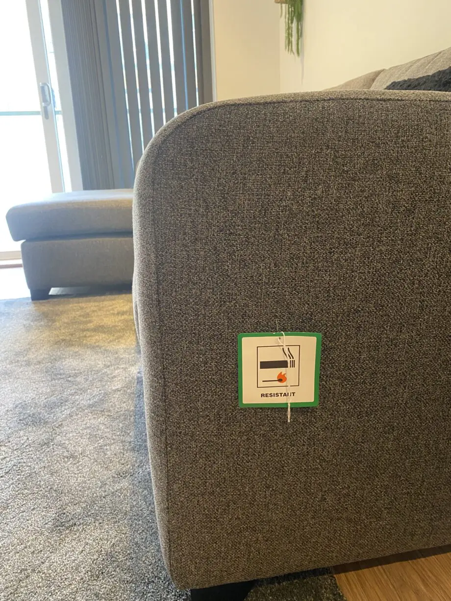 DFS grey corner sofa bed